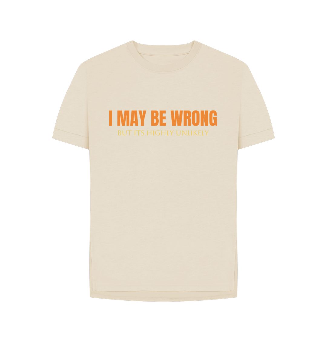 Oat I May Be Wrong But Its Highly Unlikely Relaxed Fit Tee