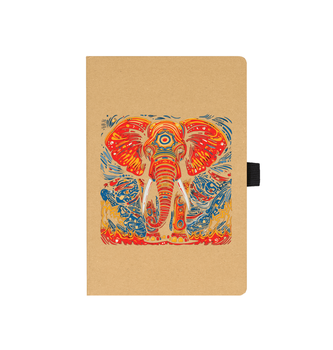 Kraft Indian Elephant Notebook