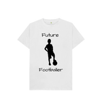 White Future Footballer Tee