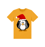 Mustard Christmas Fun Penguin Tee