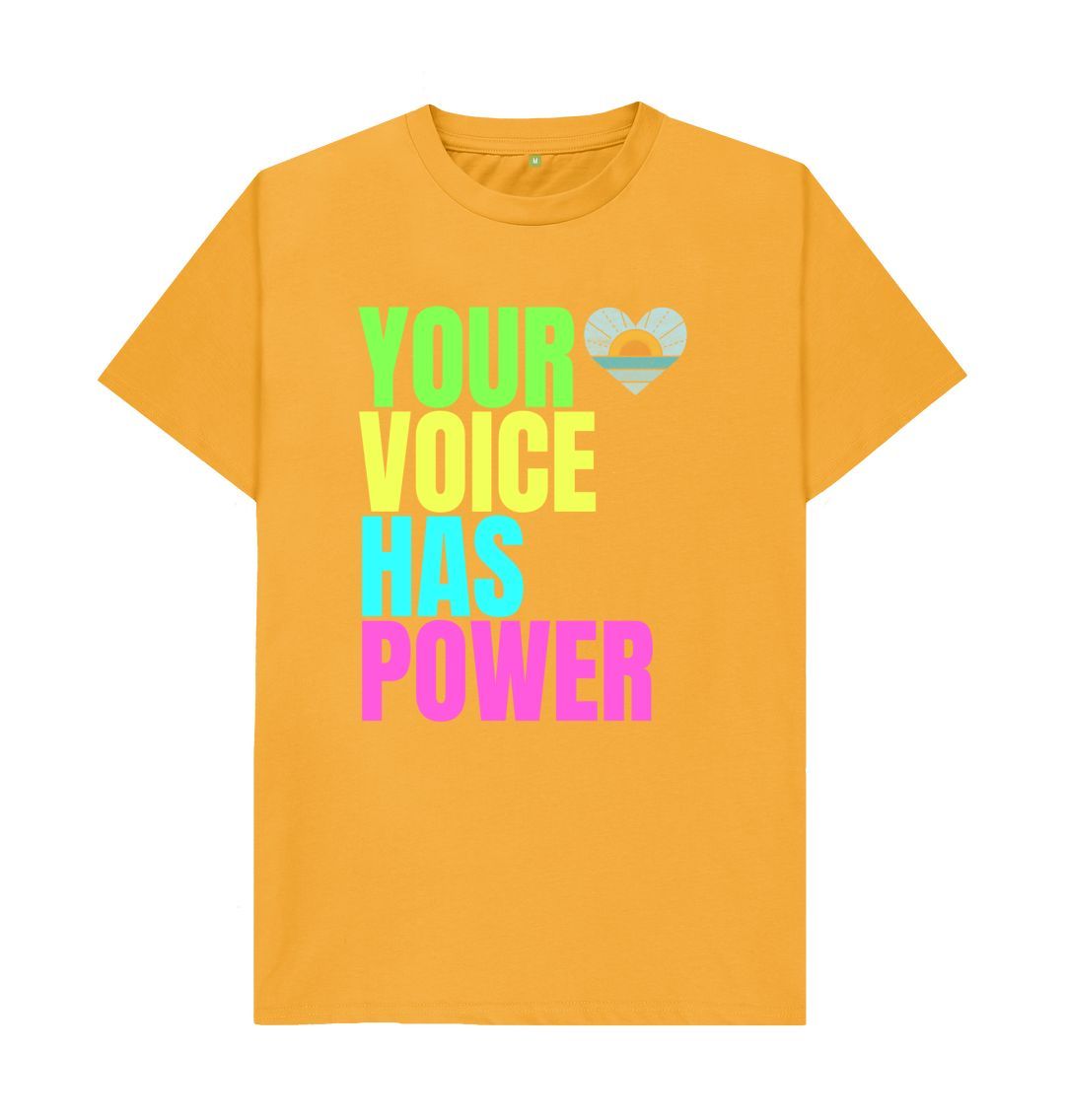 Mustard Your Voice Has Power Tee