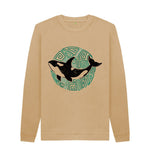 Sand Save The Whales Crew Neck Jumper