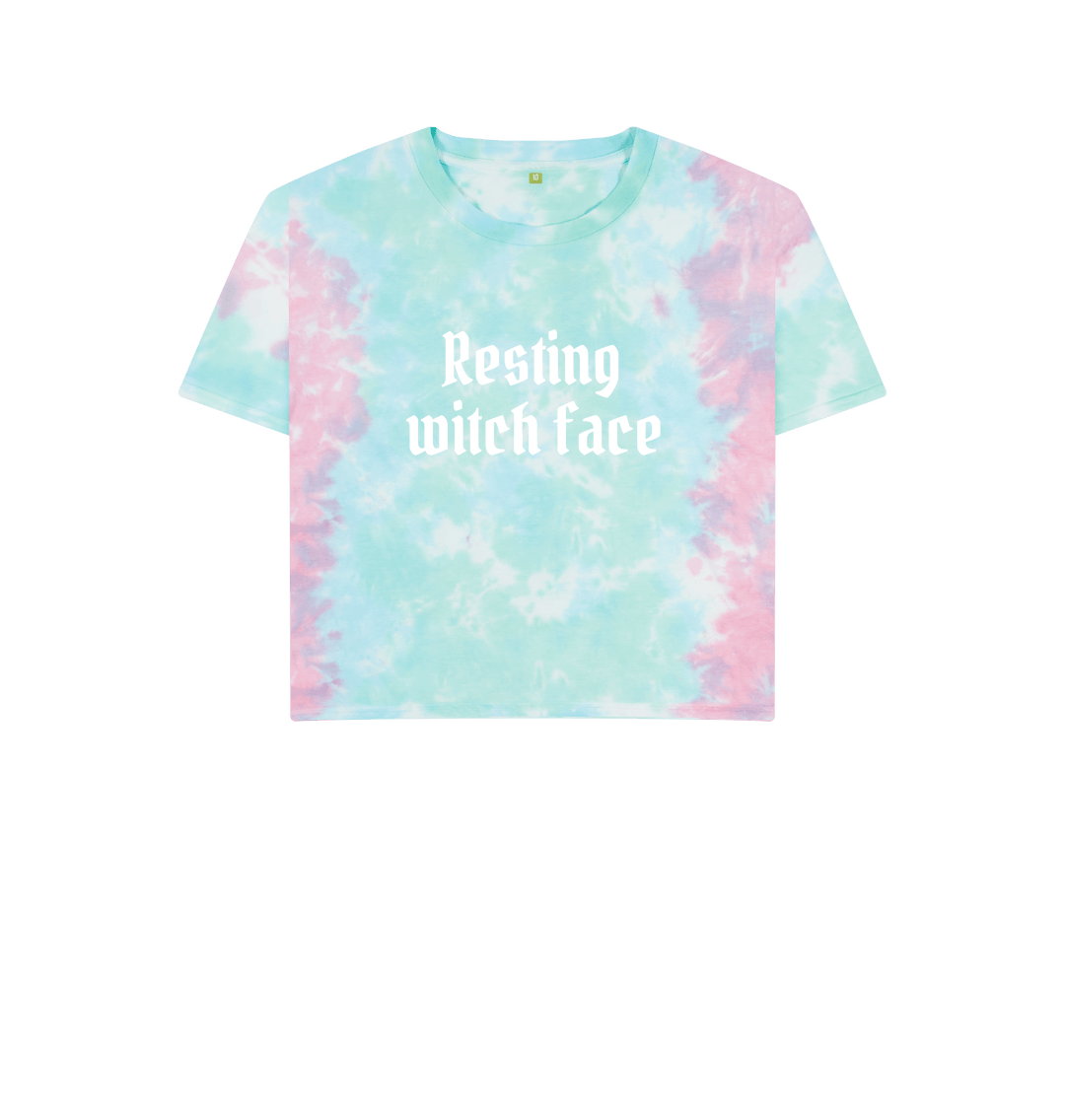 Pastel Tie Dye Printed T-shirt Front