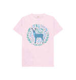 Pink Blue Reindeer Tee