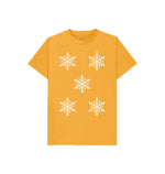 Mustard Snowflakes Tee