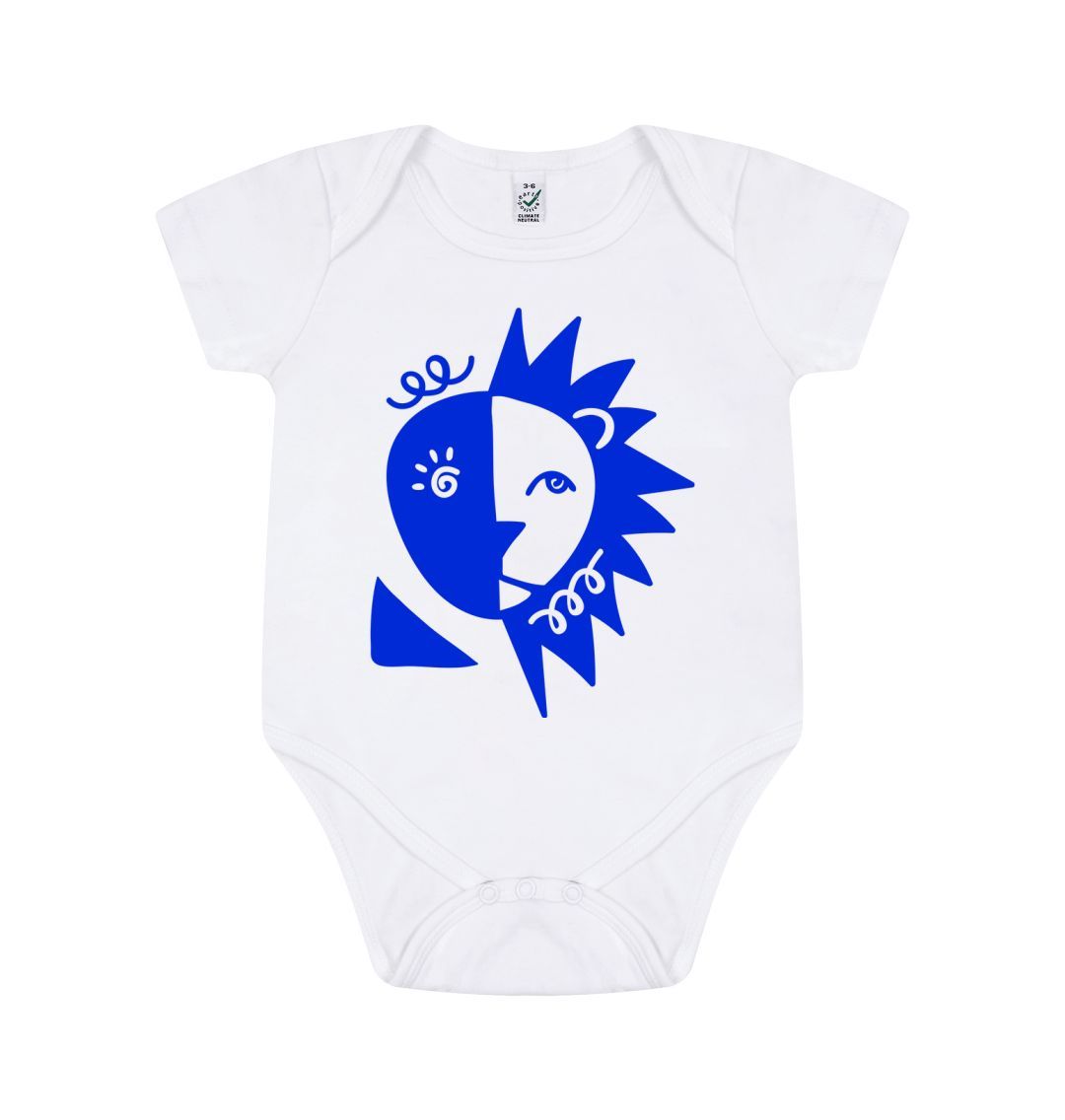 White Lion Babygrow