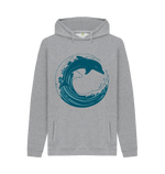 Light Heather Printed Hoody Front