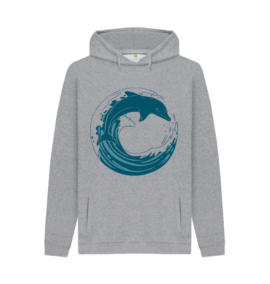 Light Heather Printed Hoody Front