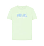 Pastel Green You Are Enough Tee