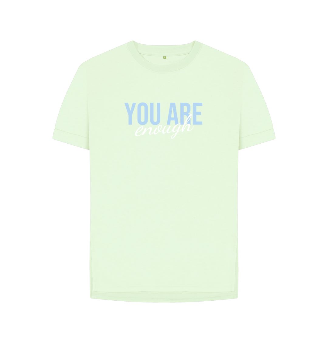 Pastel Green You Are Enough Tee