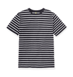 Classic striped tee shirt perfect for casual and formal occasions, featuring high-quality fabric and modern design.