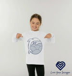 Dolphin Swagger logo on Dolphin Long Sleeve Tee showcasing stylish marine-inspired casual wear