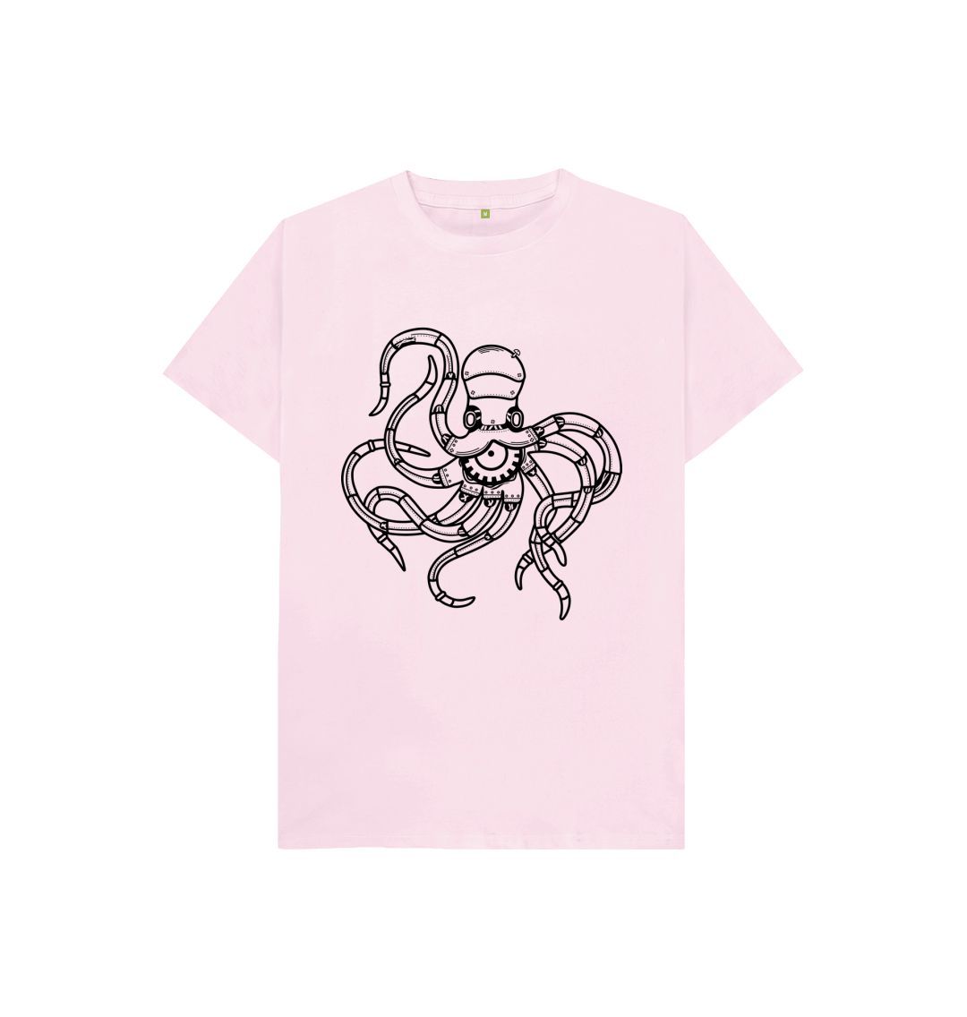 Pink Octopus  Tee