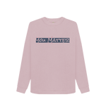 Mauve Printed Sweater Front