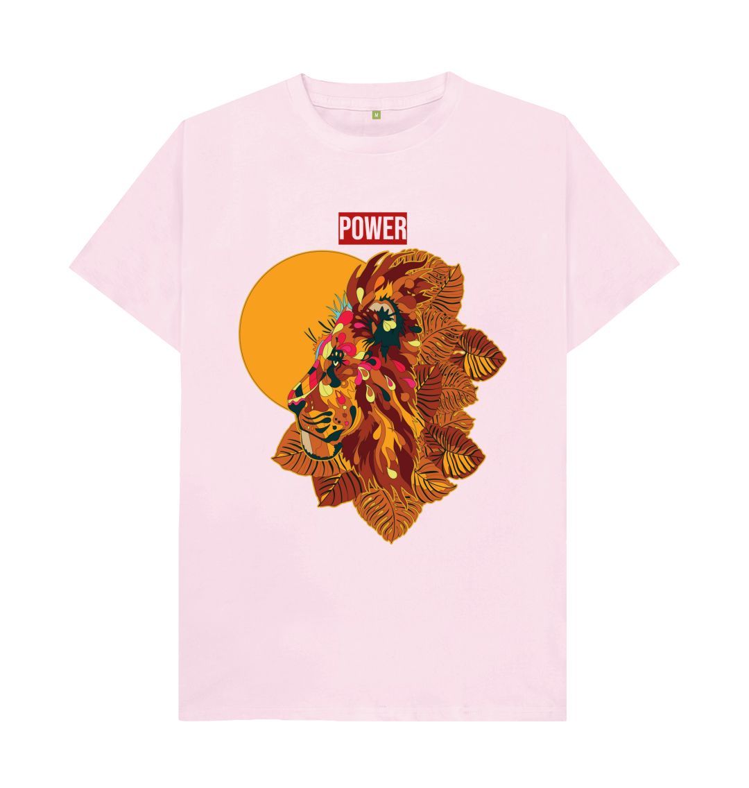 Pink Lion Power Tee