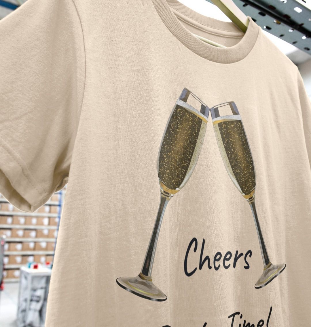 Cheers Christmas Party Time Tee