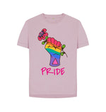 Mauve Flower Pride Relaxed Fit Tee