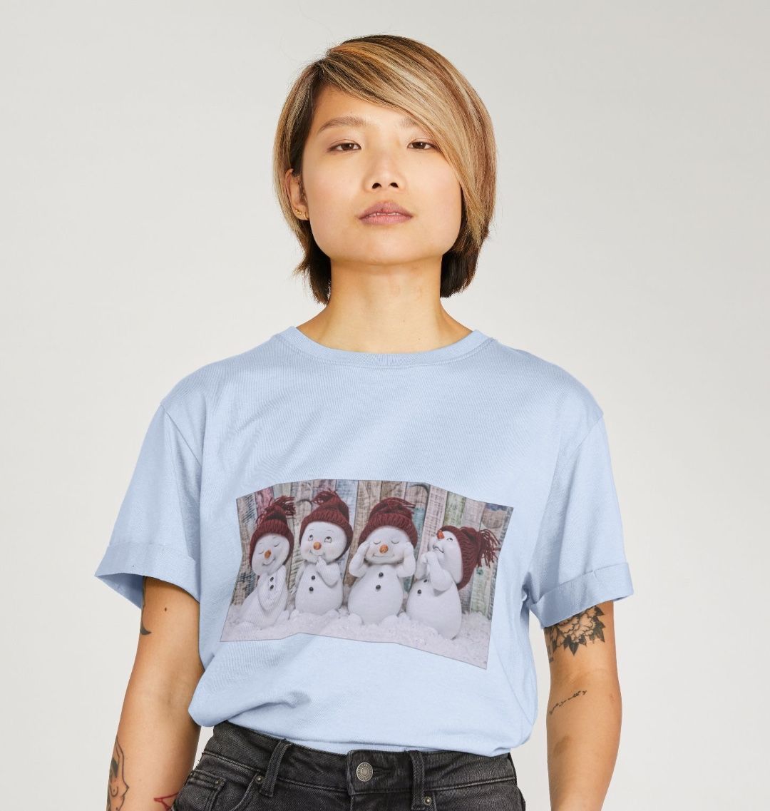 Cute Snowmen Relaxed Tee