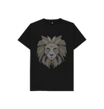 Black Grey Lion Tee