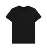 Black Printed T-shirt Front