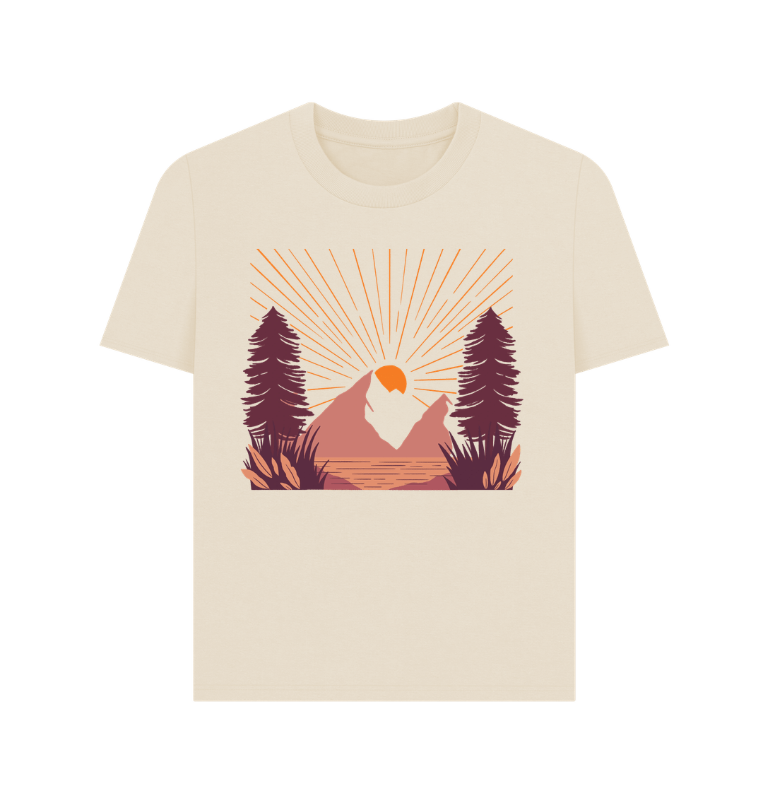 Oat Sun And Mountains Tee