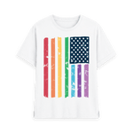 White Printed T-shirt Front