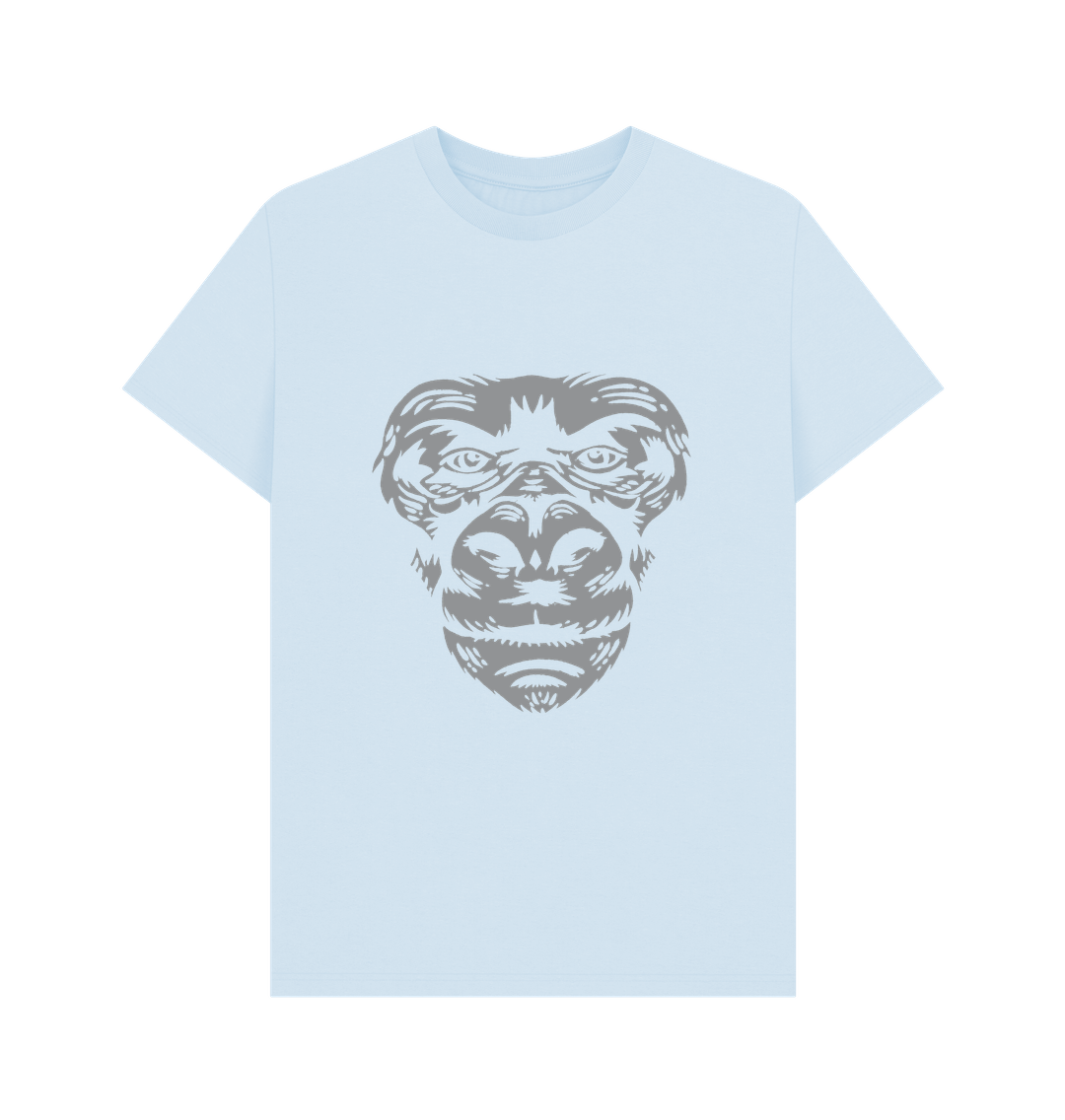 Sky Blue Silverback Gorilla Tee