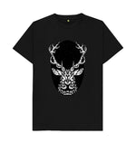 Black Night Star Deer Tee