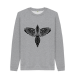 Light Heather Printed Sweater Front