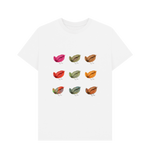 White Autumn Birds Tee