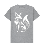 Athletic Grey White Fox Tee