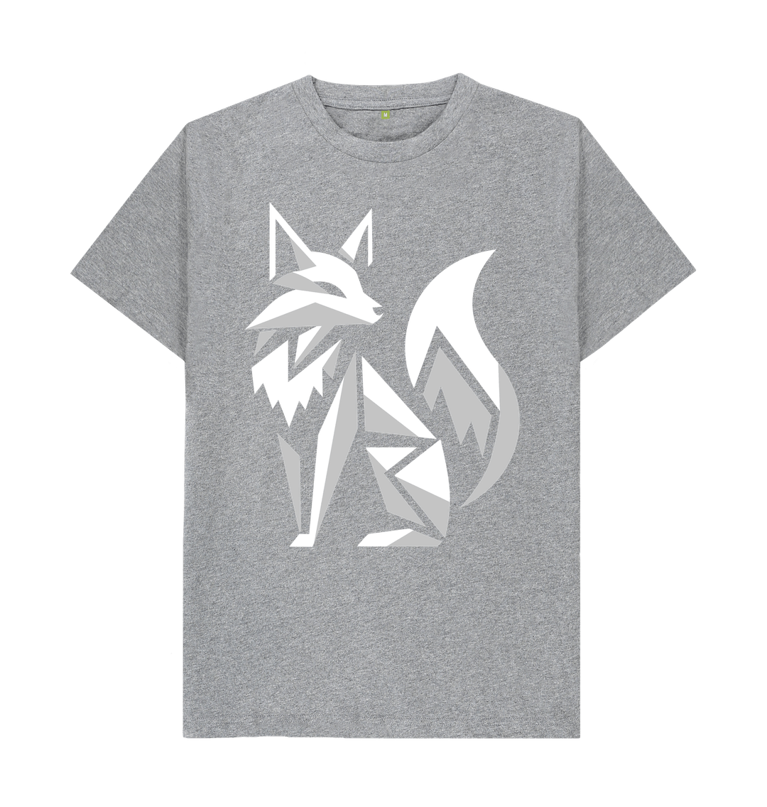 Athletic Grey White Fox Tee