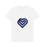 White Printed T-shirt Front