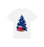 White Christmas Tree Tee