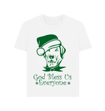 White Dog Christmas Tee