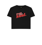 Black Free Your Soul Boxy Tee