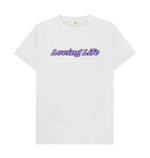 White Loving Life Tee