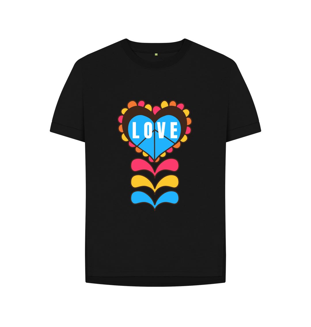 Black Pride Love Relaxed Fit Tee