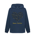 Navy Blue Bees Matter Hoody