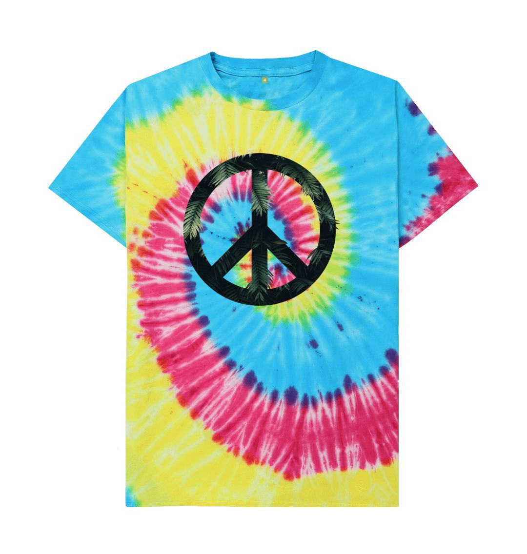 Tie Dye Love Peace Tee