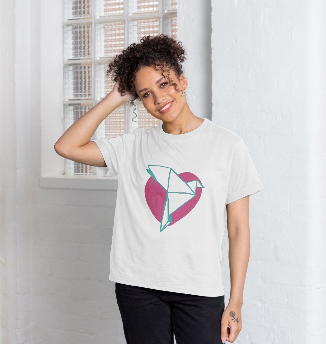 Origami Love Relaxed Tee