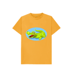 Mustard Crocodile Tee