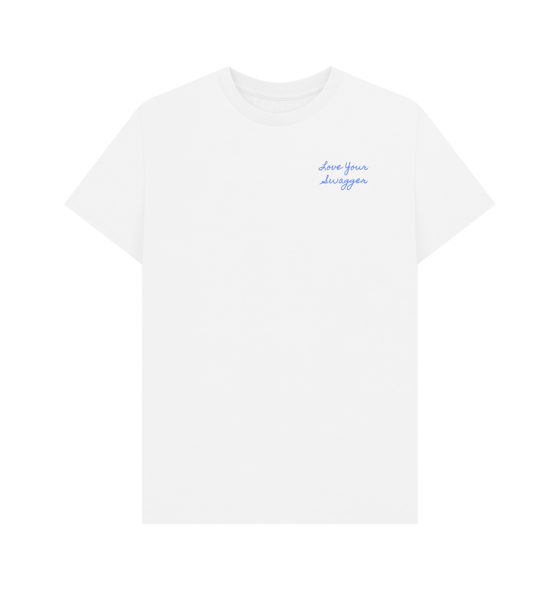 White Printed T-shirt Front