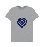 Athletic Grey Printed T-shirt Front