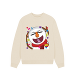 Oat Printed Sweater Front