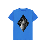 Bright Blue Lion Cub Tee