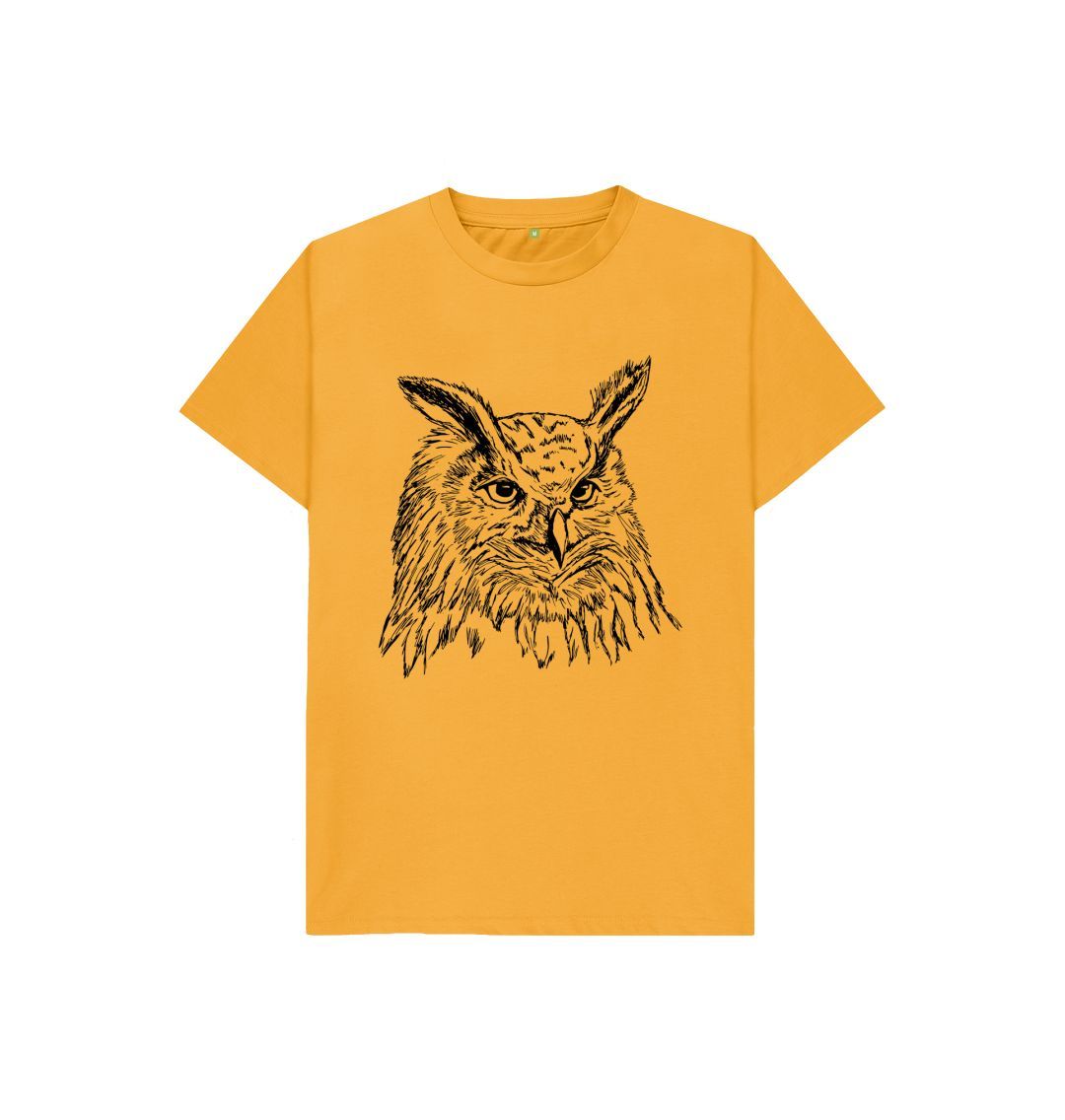 Mustard Night Owl Tee