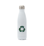 White Stainless Steel Recycle Water Bottle