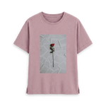 Mauve Printed T-shirt Front