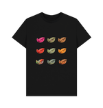 Black Autumn Birds Tee